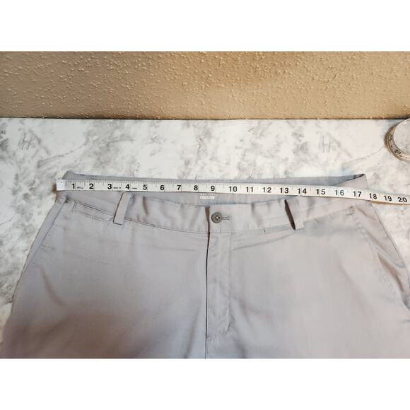 Nike Golf Mens Solid Gray Stretch Dry Fit Straight Leg Chino Pants Size 34X34 - Picture 5 of 9